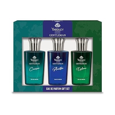 Yardley London Liquid Eau De Parfum Gift Set for Men,30 ml (Pack of 3)