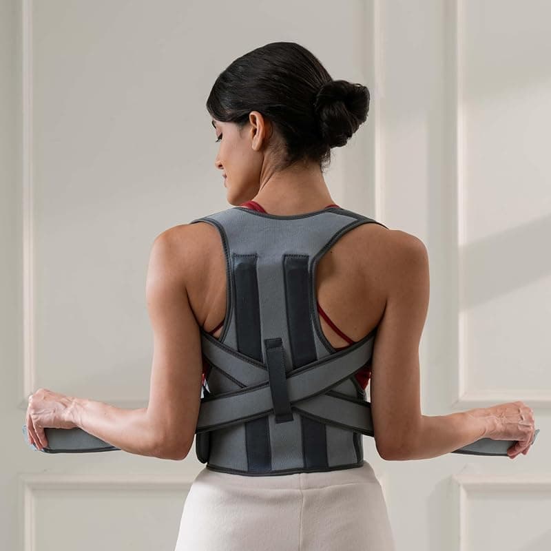 Lifelong Back & Waist Support Belt for Men & Women | Effective for Back Pain & Posture Correction | Lumbar and Spine Support, Ultimate Back Pain Relief Product | Comfortable Waist Belt for Everyday Support (LLOPC09)