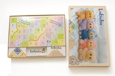 Monster Girl Classical Ludo and Snakes & Ladders Big Size Board Game | Foldable Game Board with Dice | 2-in-1 Board Games for Kids, Adults & Family | Suitable for Travelling, Gifts