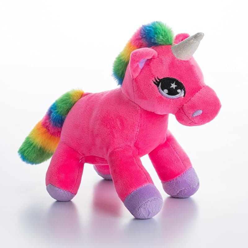 Dimpy Stuff Unicorn Soft Toy – Unicorn 24cm (9") – Huggably Soft Comfort Plush Nursery Decor All Ages