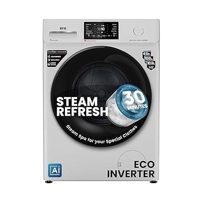 IFB 6 Kg 5 Star, DeepClean® Technology, AI Powered, Fully Automatic Front Load Washing Machine (DIVA GXN 6010 CMS, PowerSteam®, 9 Swirl, Steam Refresh, Inbuilt Heater, Eco Inverter, Grey)
