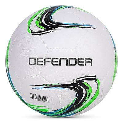 Vector X Defender Rubber Soccer Futsal Ball – Durable, Training Ball for Practice Football - Size 5