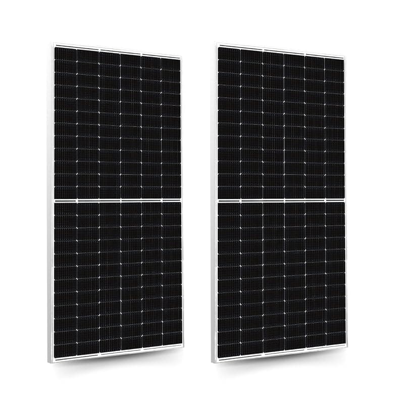 Anchor by Panasonic 550Watt Solar Panel, Non DCR Mono Facial Half Cut 144 Cells, Mono-PERC Solar Module, 10BB, 25 Years Linear Performance Warranty (Pack of 2)