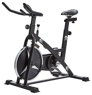 Flywheel, Adjustable Resistance | LCD Monitor | To &amp; Fro, Up &amp; Down Seat Adjustments | Home Workouts | Max User Weight: 100 kg
