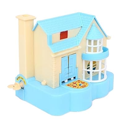 TOYZONE Puppy House Coins Bank Blue |Classic Puppy House Toy | Coin Stealing Puppy House |House of Puppy | Coin Collecting Saving Bank for Kids |for 3+ Year