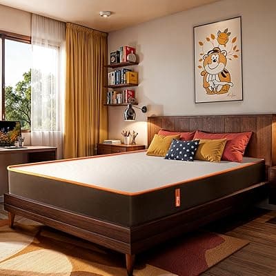 Sleepyhead Original - 3 Layered BodyIQ Orthopedic Memory Foam Mattress | Zero Partner Disturbance | Medium Firm | 10- Years Warranty | 5-Inch Bed Mattress | 72x36x5 inches (Single Size)