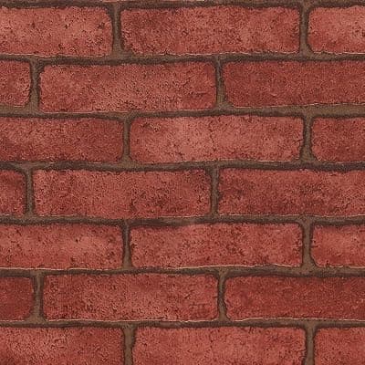 Brick Wallpaper self Adhesive Brick Design Wall Stickers/DIY Wallpaper for Home Hotel Living Room Bedroom Cafe Deco | 1 Feet X 4 Feet-