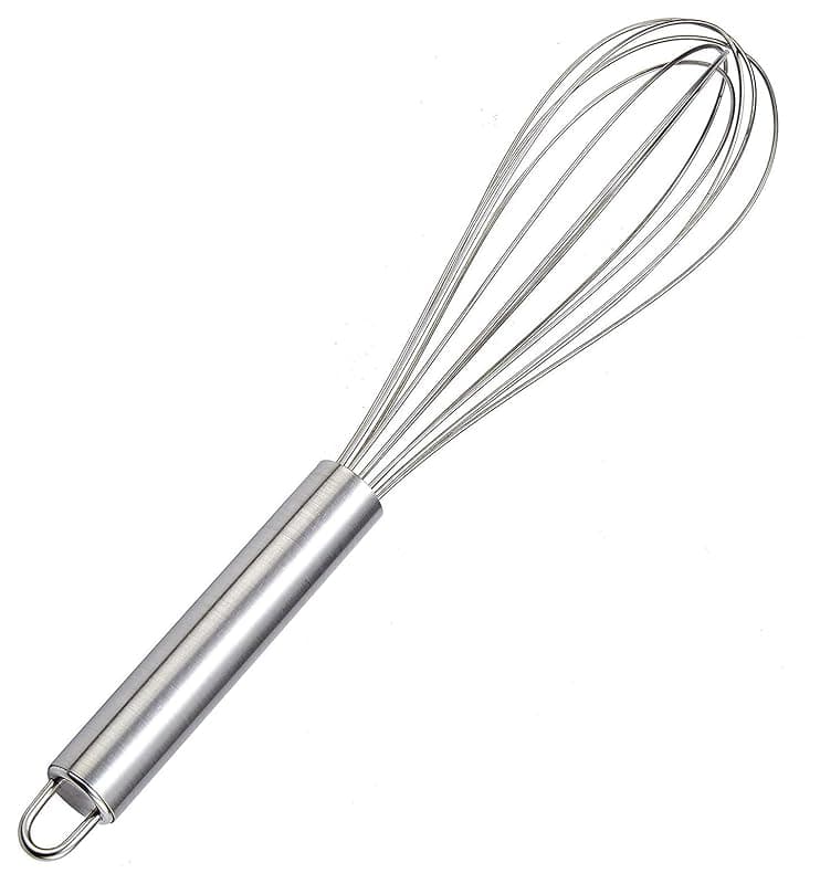 Kuber Industries Hand Blender for Kitchen|Stainless Steel Coffee Beater|Egg Mixer|Whisker Latte Maker 15 Cm (Silver)
