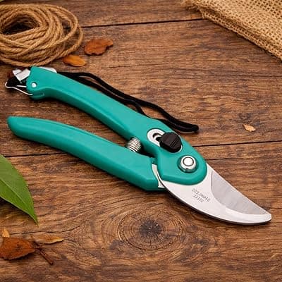 Multipurpose Gardening Scissors – Heavy Duty Garden Shears with Stainless Steel Blades and Soft Grip Handles for Pruning, Trimming, Harvesting, and Plant Care(GTK)