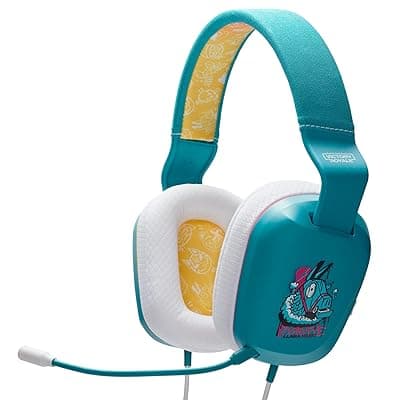 PowerA Wired Gaming Stereo Headset for Nintendo Switch with Detachable Boom Mic, Fortnite Llambro, Officially Licensed (Virtual Bonus Item Included)