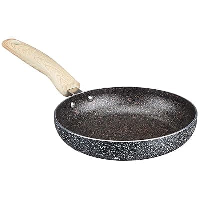Amazon Brand - Solimo 20cm Non Stick Frying Pan, Induction &amp; Gas PFOA Free