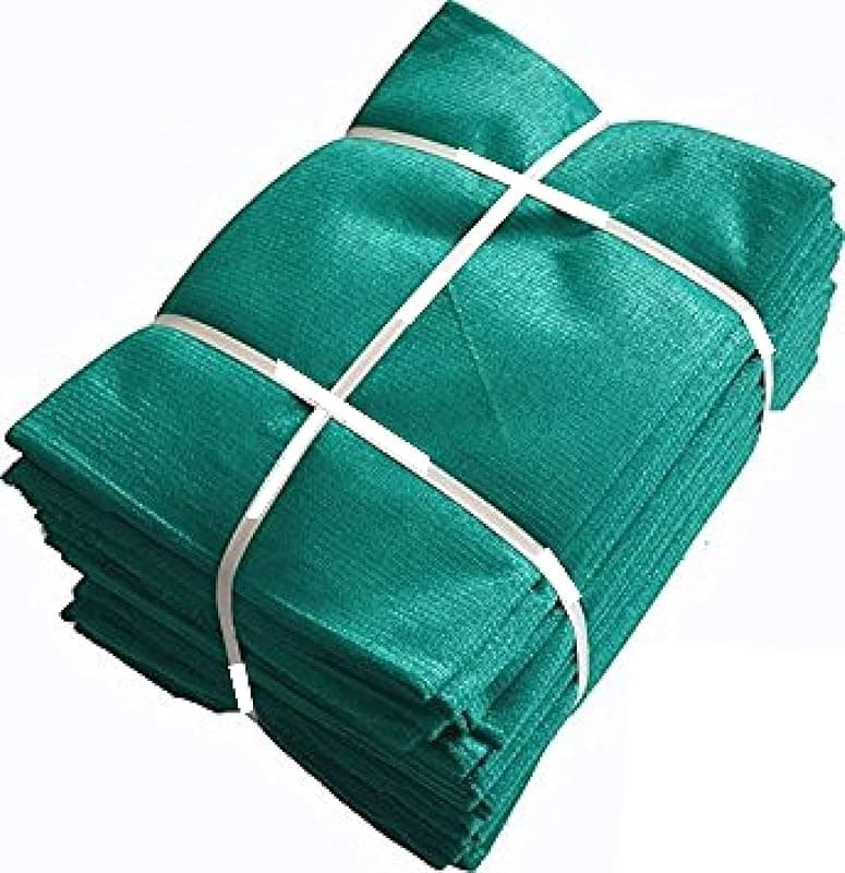 Heavy Duty Green Shade Net – UV Protected & Weatherproof | 50% Sunblock for Terrace, Garden, Balcony & Greenhouse 5X15FT