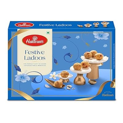 Haldiram’s Festive Laddoos |Traditional Taste |Classic Festive sweet | Made with Premium Ingredients | Ideal for Gifting | Authentic Taste