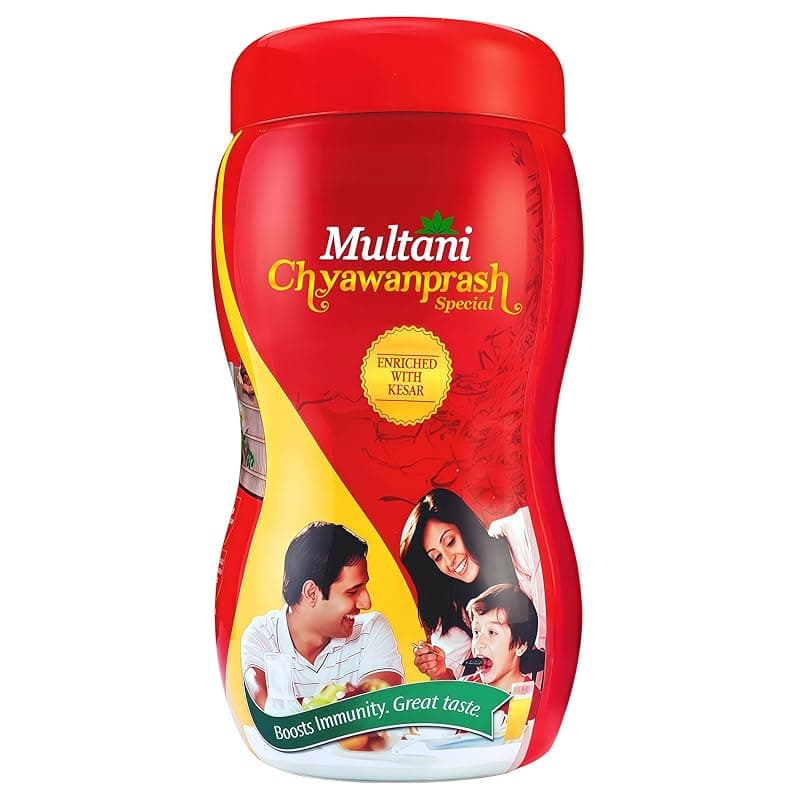 Multani Chyawanprash Special | Ayurvedic Immunity Booster | Enriched With Kesar | 500 Gm