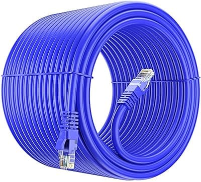 Cat6 Ethernet Cable 1.5M (4.9FT) – High Speed 1Gbps LAN Cable, 550MHz UTP RJ45 Patch Cable – Internet Network Wire for Modem, Router, PC, Laptop, Switch (Grey)