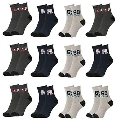 CRAE Sports Ankle Socks for Men &amp; Women – Breathable, Sweat-Absorbent, Cushioned Athletic Socks for Running, Gym, Cycling.(SK007_PO12)