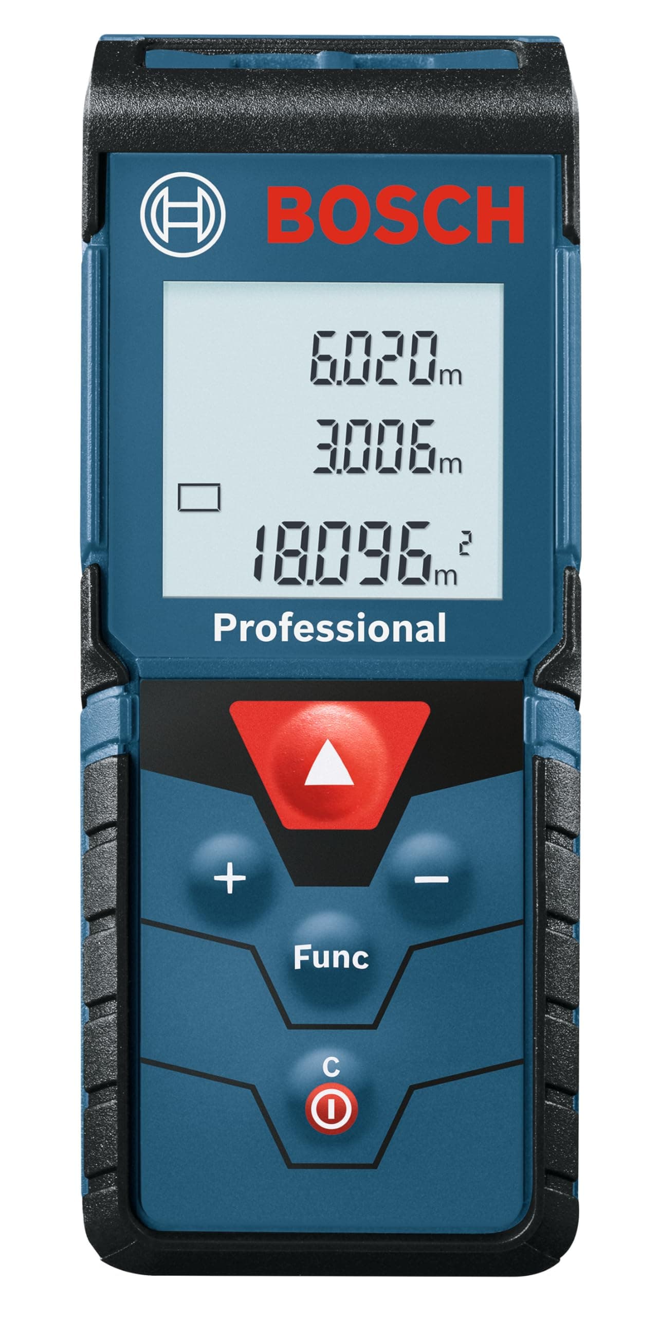 BOSCH GLM 40-12 Laser Distance Meter | 40m Range | ±1.5mm Accuracy | Area & Volume Measurement | IP54 Dust & Water Resistant | Memory Function | Compact Digital Measuring Tool | 1 Year Warranty