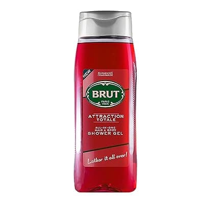 Brut Attraction ALL-IN-ONE Shower gel for Hair &amp; Body | Body Wash for Men| Authentic Fragrance | 500ml
