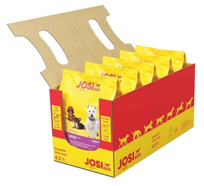 Josera JosiDog Mini(5x900g) Premium Gluten-Free Recipe for Mini Breeds Pack of 5