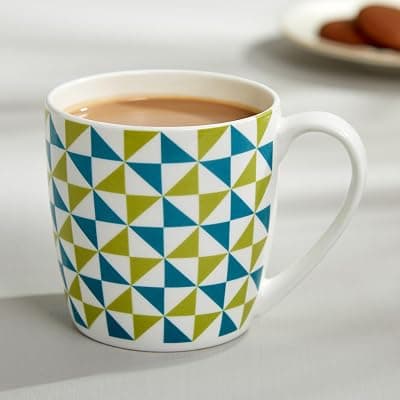 Home Centre Moksha Stoneware Cup and Saucer - 230ml