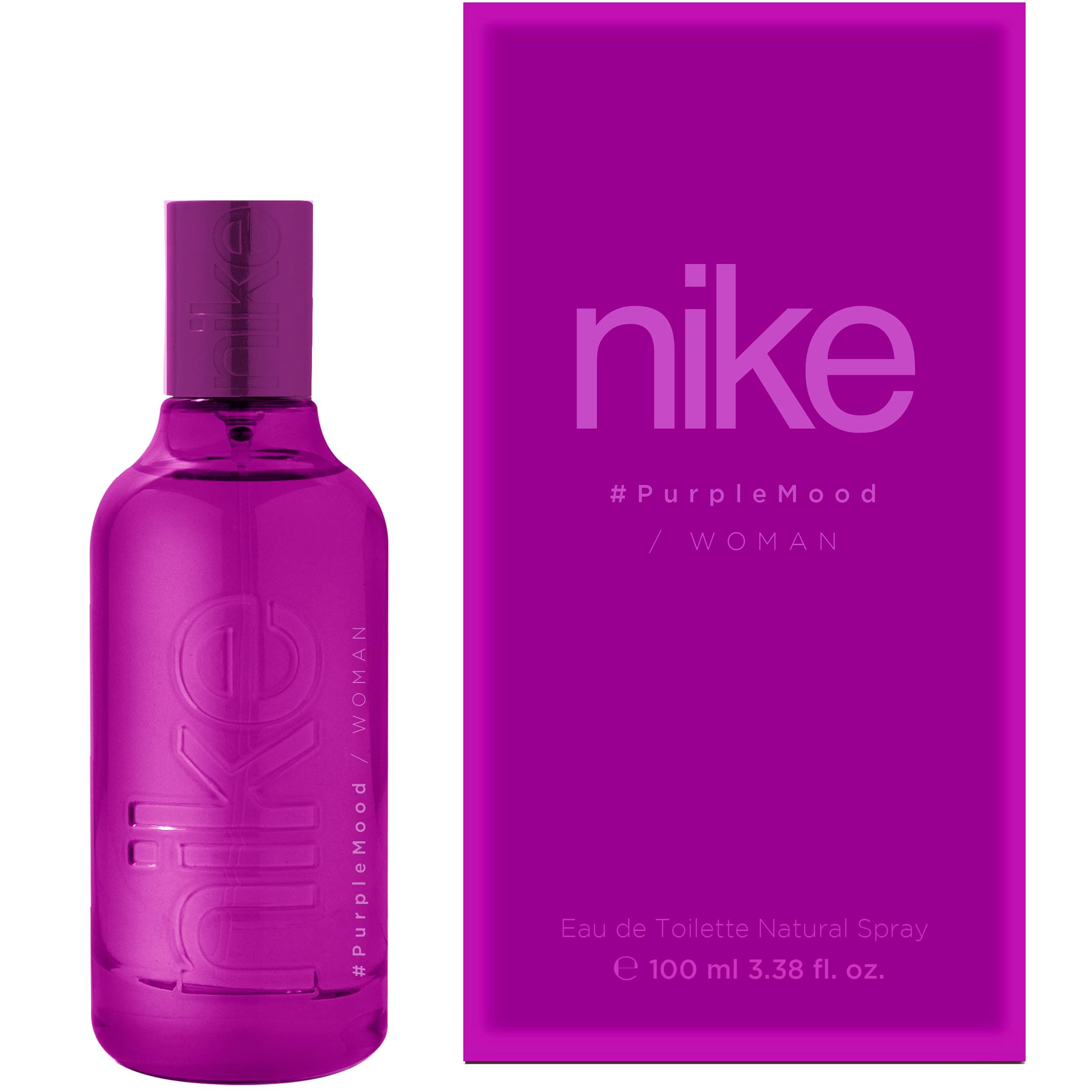 Nike - Purple Mood 100 Ml, Women'S Perfume, Cologne, Scented And Spray Format, Feminine Eau De Toilette, Fresh, Gourmand Fragrance And Long Lasting