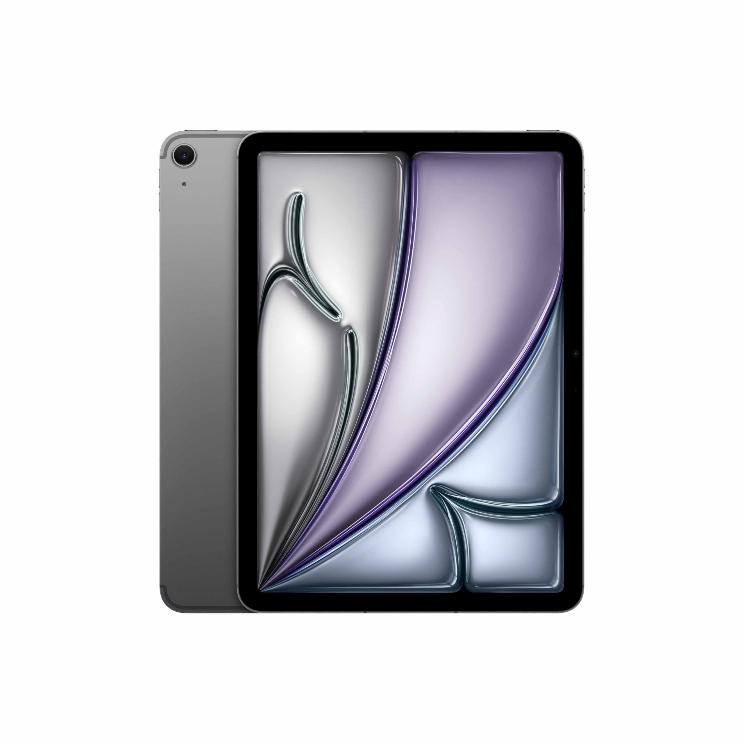 Apple iPad Air 27.59 cm (11″) (M4): Liquid Retina Display, 128 GB, 12MP Front/Back Camera, Wi-Fi 7 with Apple N1 + 5G Cellular, Touch ID, All-Day Battery Life — Space Gray