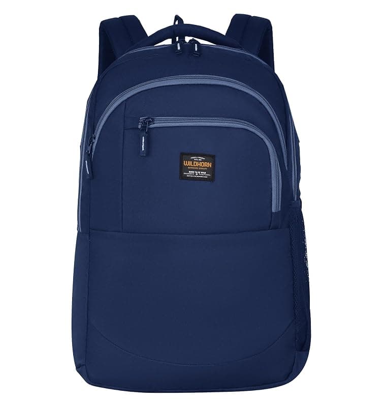 WildHorn Laptop Backpack for Men I Waterproof I Laptop, Business College Travel Bookbags Fits 15.6 Inch Laptop