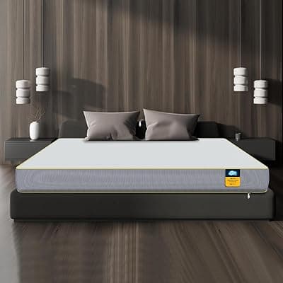 Centuary Mattresses Sleepables 6-Inch Single Size Orthopedic Memory Foam Back Support Pressure Relieving Roll Pack High Resilience (HR) Foam Mattress | 10 Years Warranty | (78x36x6)