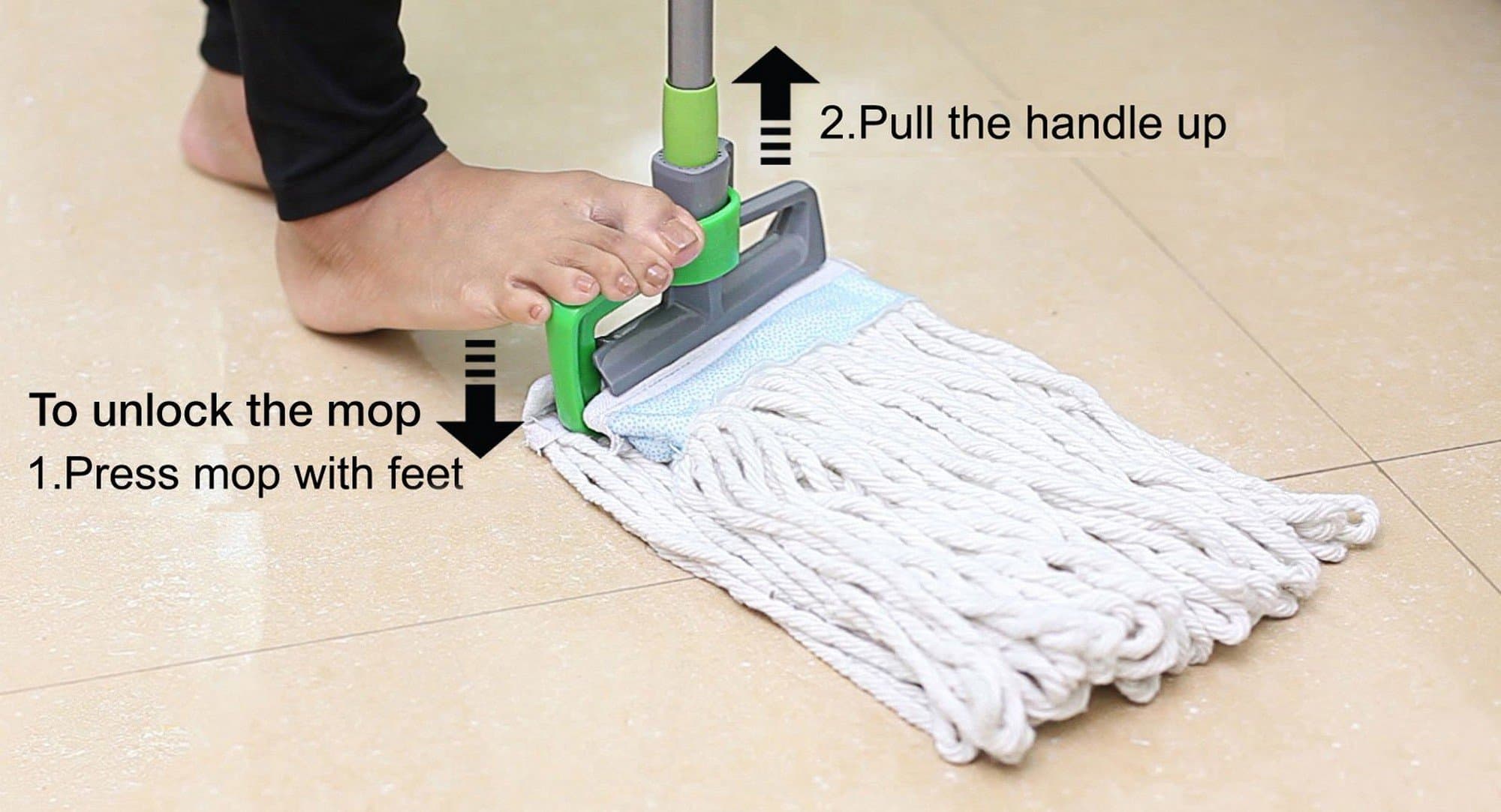 Scotch-Brite Footlock Mop (Green)