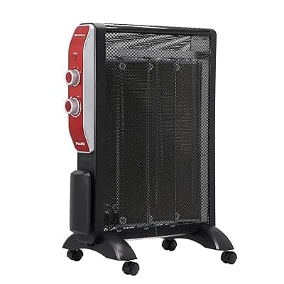 Havells Room Heater 2000Watt Pacifio Mica|Micathermic Technology for Rapid&amp;Instant Heating|Silent Operation,Comfortable Breathing&amp;Anti Dryness|2 Heat Setting|2 Year Warranty|Black&amp;Rose Gold