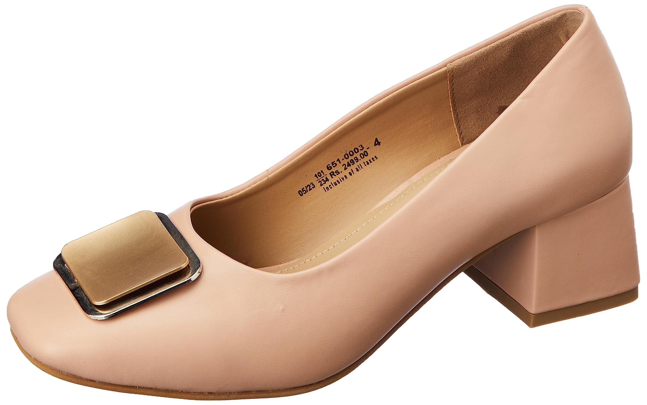 Bata Women Block Heel Ballerina