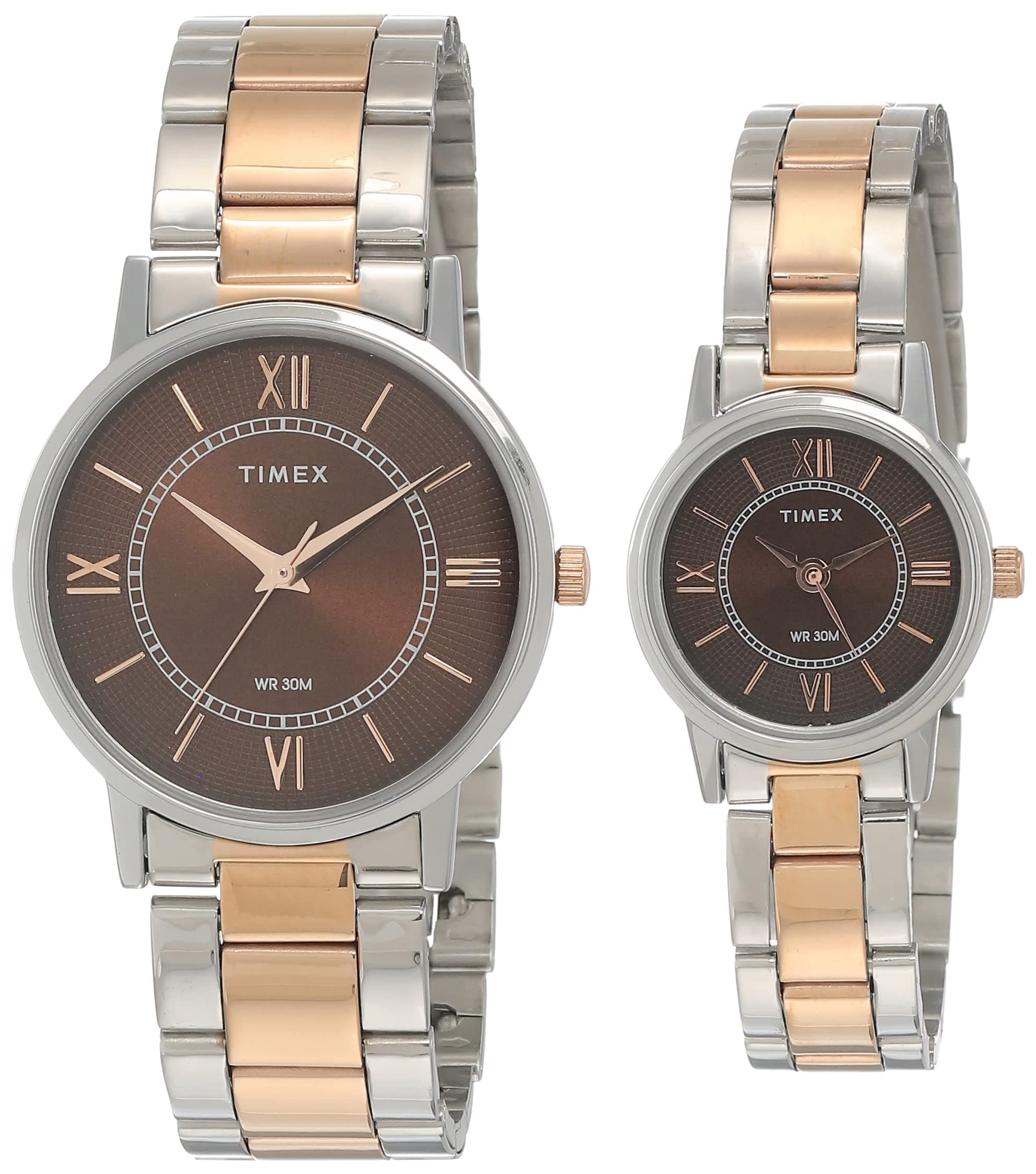 TIMEX Classics Analog Watch for Unisex with Round Dial & Water Resistant Unisex Wrist Watches