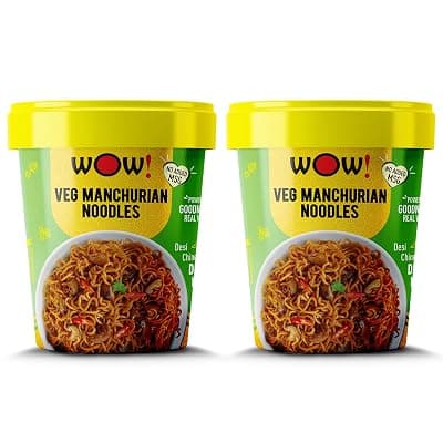 WOW! Veg Manchurian Noodles (Pack of 2)