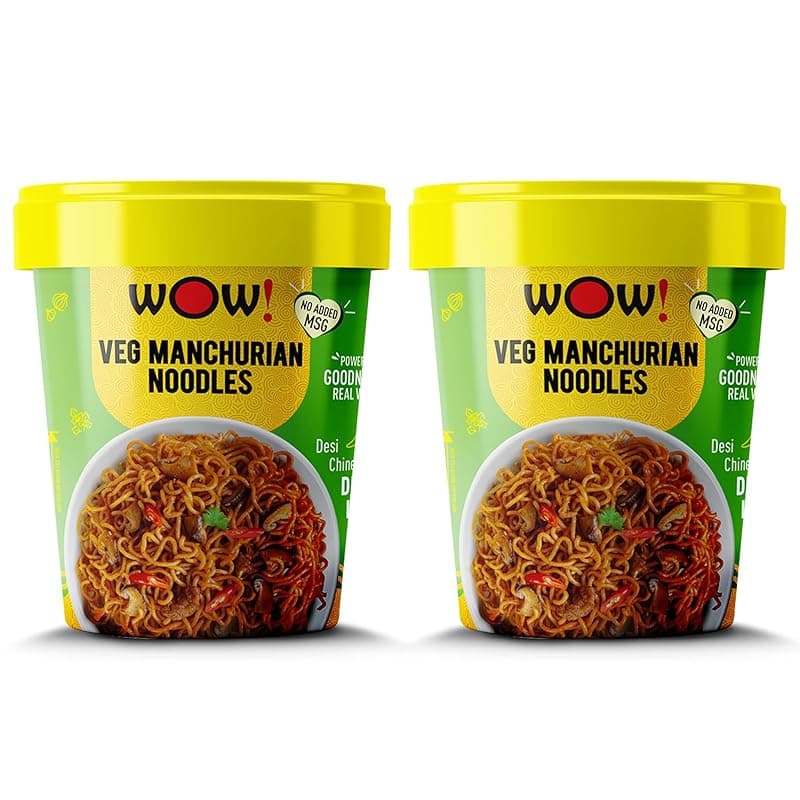 WOW! Veg Manchurian Noodles (Pack of 2)