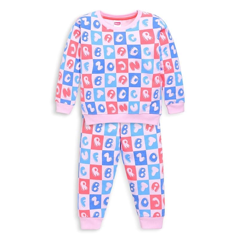 LuvLap Baby Boys Full Sleeve Sweatshirt &amp; Pyjama Set Pack of 1
