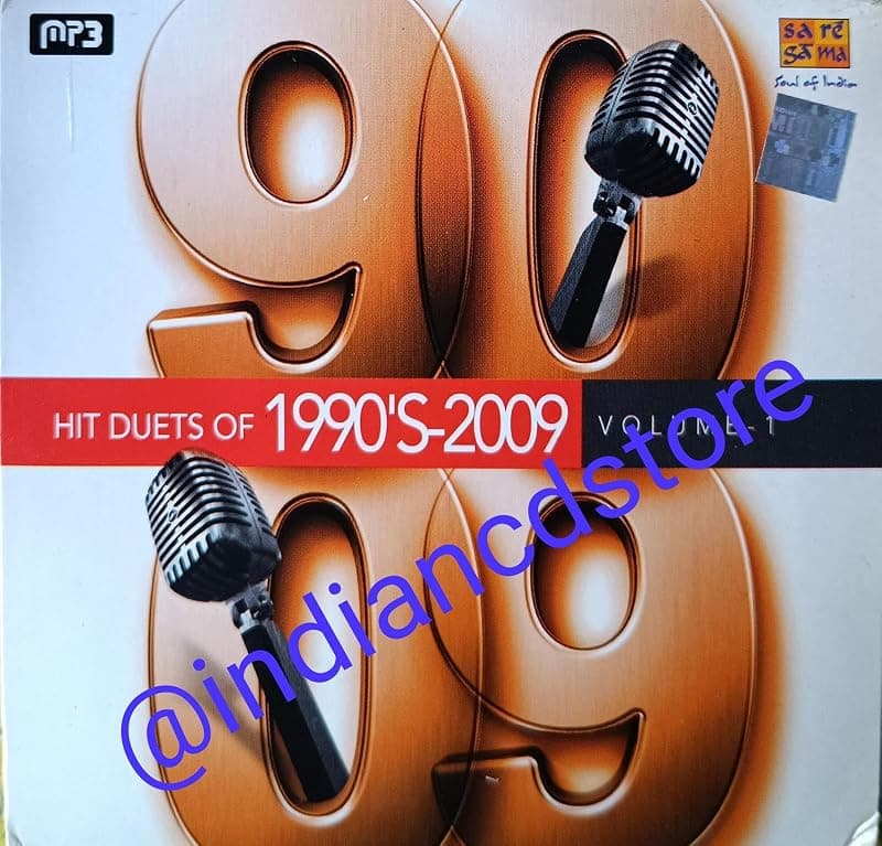 Hit Duets Of 1990's - 2009 Vol-1 (MP3) (Saregama) (Song Mp3)(Old Hindi Bollywood Songs Mp3)