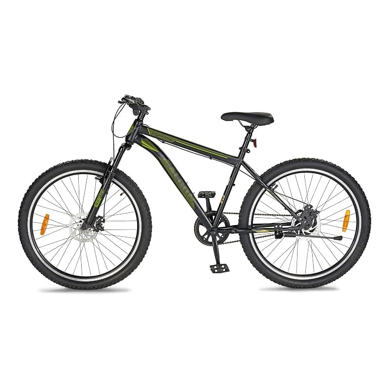 Lifelong LLBC2702 Falcon 27.5T with Disc Brake and Suspension BMX Cycle (Black) I Ideal for : Unisex Adults (Above 15 Years) I Frame Size: 18" | Ideal Height : 5 ft 6 inches| 85% Assembled