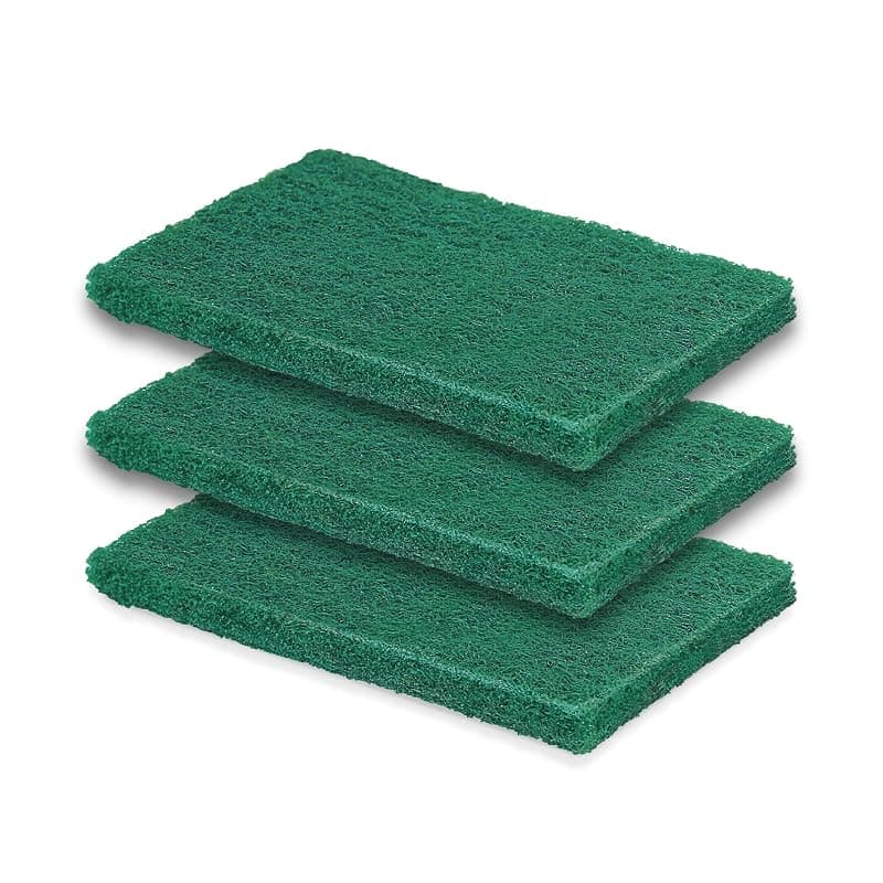 Spotzero By Milton Utensil Scrubber Green Set of 3 | Easy to Clean | Reuse | Durable | Cleaning Utensil