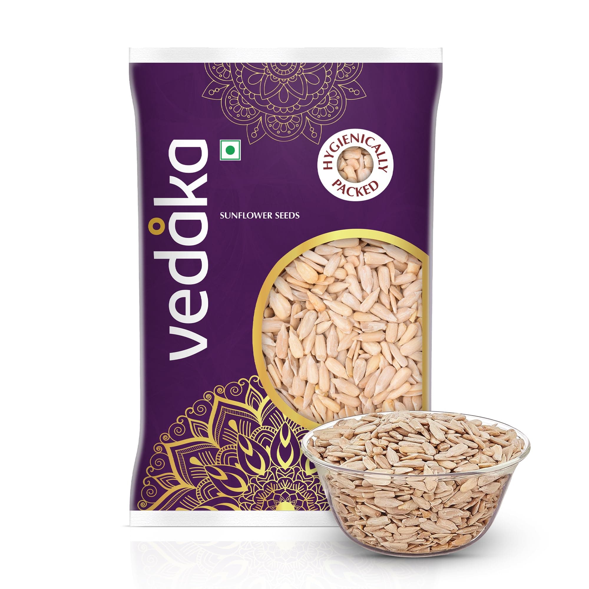 Amazon Brand - Vedaka Raw Sunflower Seeds | 1 Kg | Rich In Magnesium | Hygienically Packed