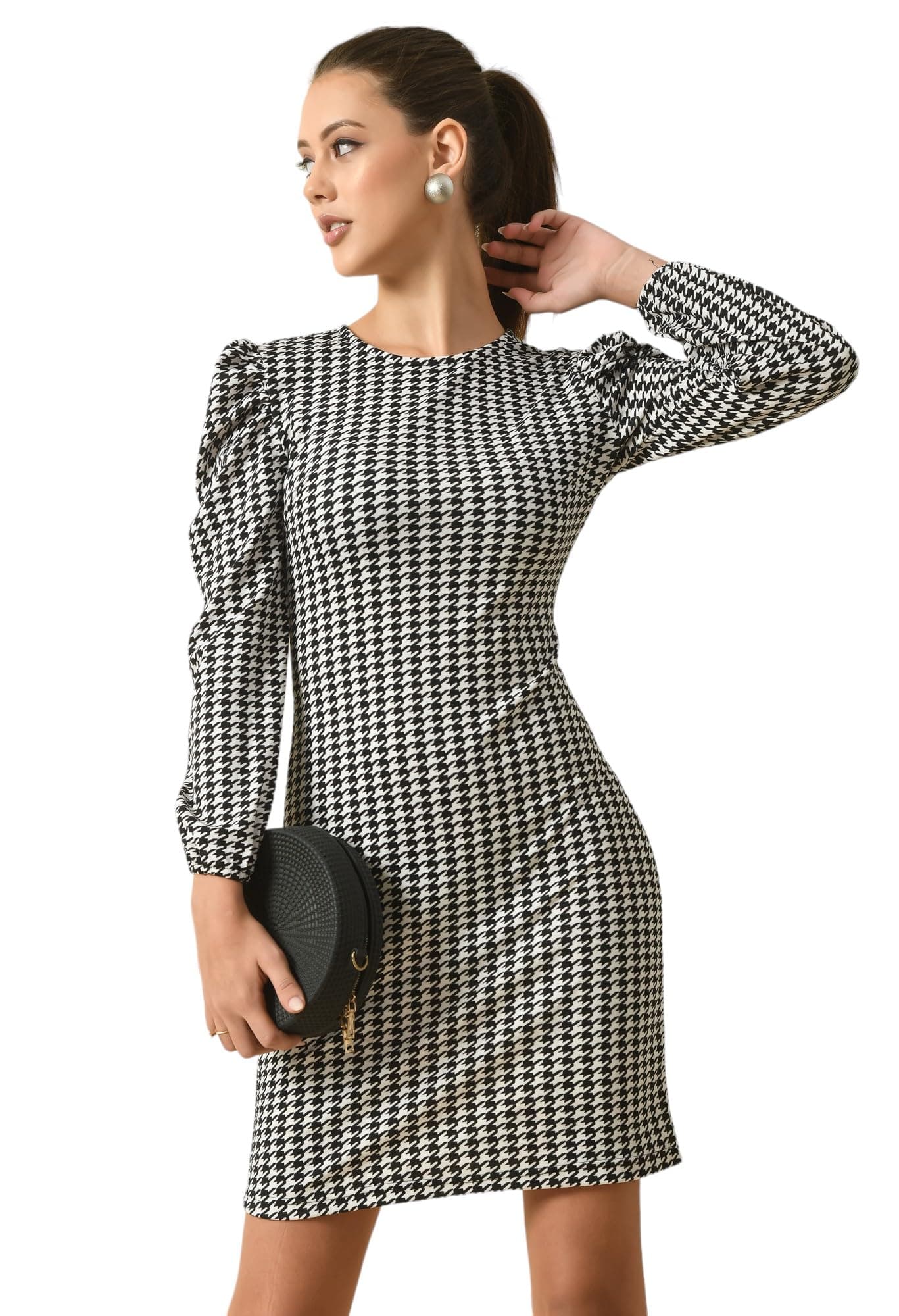 ARBITER COLLECTION Women Mini Dress (73_Check_)