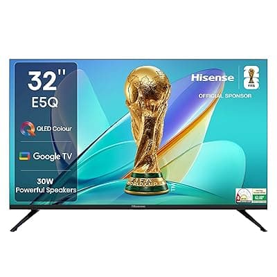 Hisense 80 cm (32 inches) E5Q Series HD Ready Smart QLED Google TV 32E5Q