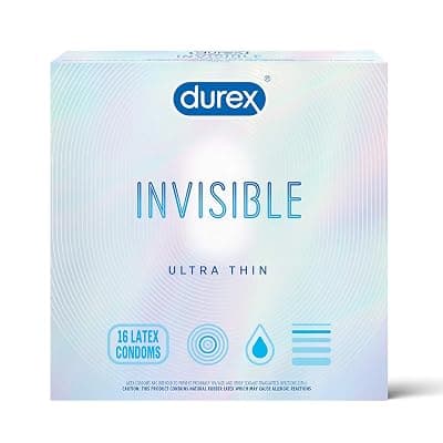 Durex Invisible Condom, 16 Count