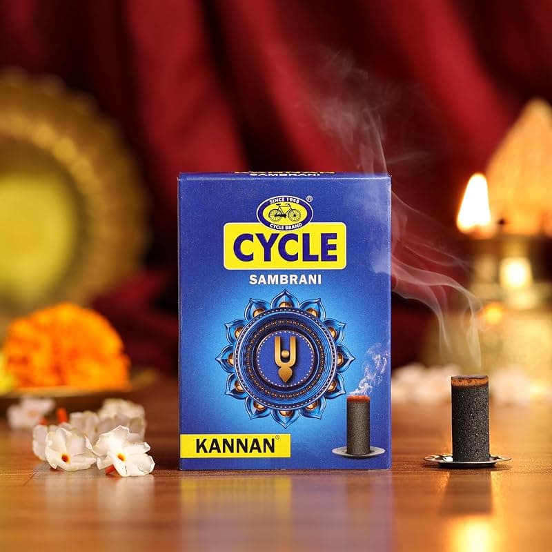 Cycle Pure Stem Sambrani – Kannan Fragrance | Traditional Resin Aroma for Pooja & Meditation