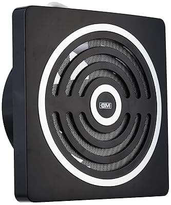 GM Fresho Pro 150mm Ventilation Fan AF W/O Louvers-Black