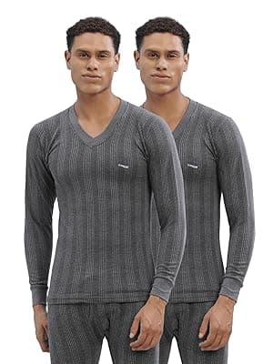Dollar Ultra Mens Thermal V Neck Full Sleeve Top