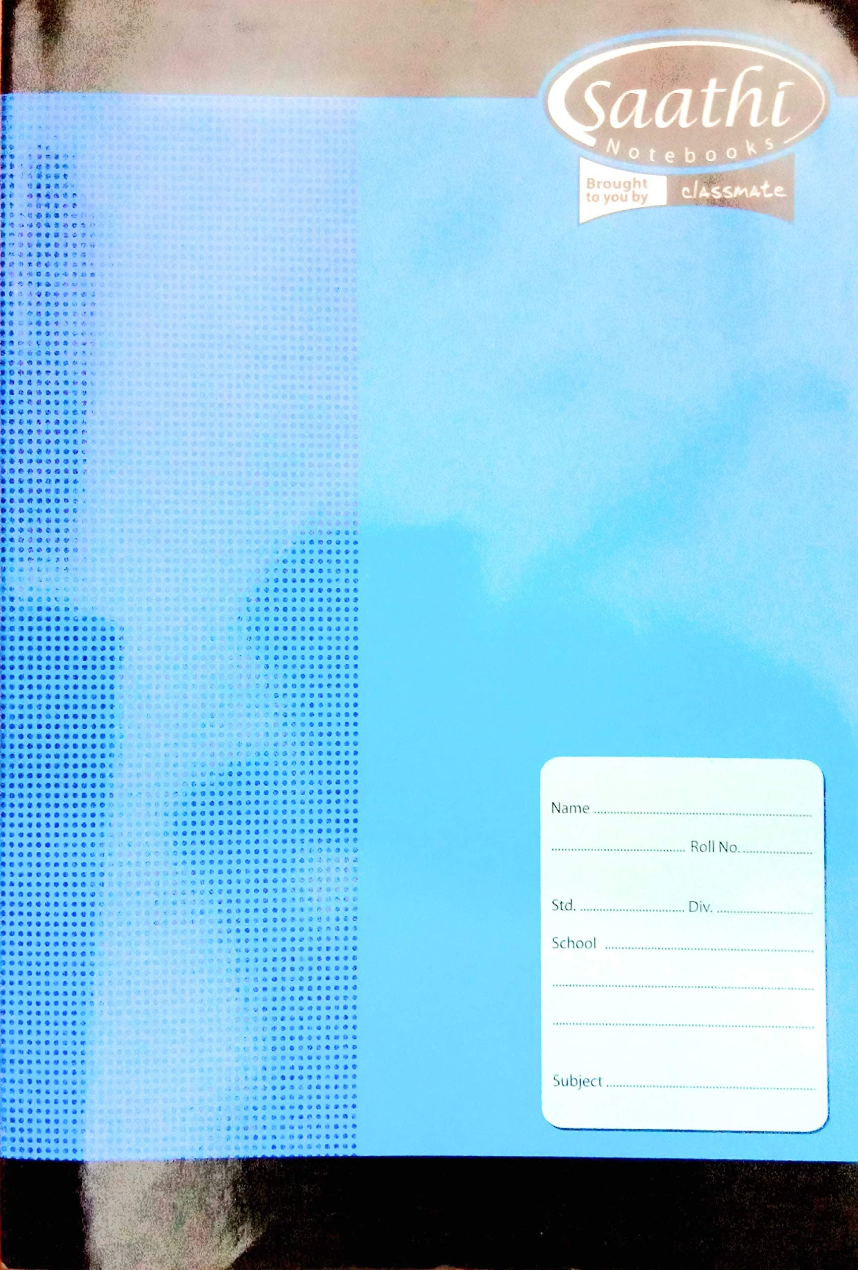 Classmate Notebook Soft Cover, 172 Pages, Single Line (29.7cm x 21cm) - Pack of 6