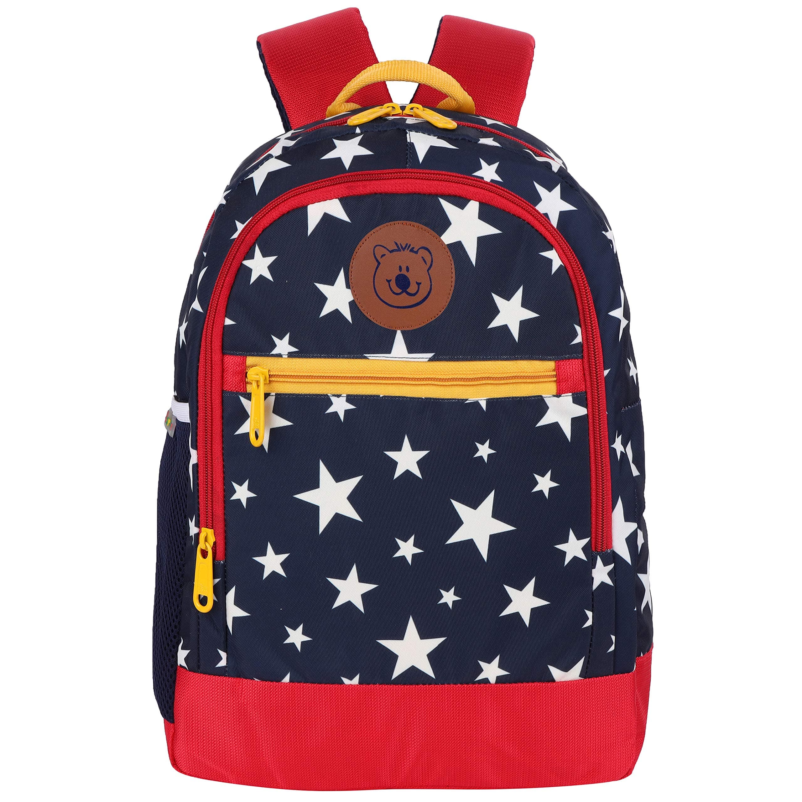 Gear Eco Red Star Kids 15" 13 Ltrs Navy Blue School Backpack (BKPECORDB1505)