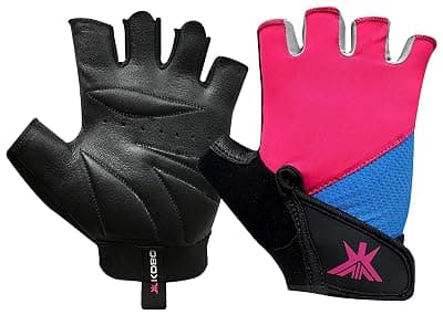 Kobo WTG-17 Professional Ladies/Girls Gym Gloves for Fitness/Functional Training Hand Protector (Medium)