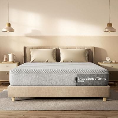 Wakefit Mattress | 10 Years Warranty | ShapeSense Orthopedic Classic Memory Foam (78x72x6 Inches, Medium Firm, Space Grey)