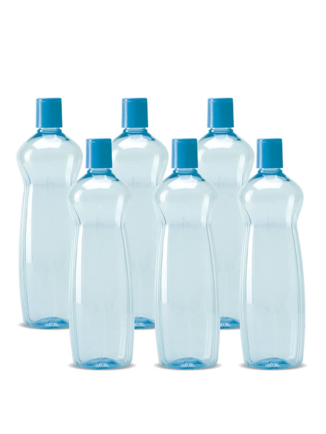 Milton Pacific Blue Plastic Spill Proof 6 Piece Water Bottle - 1L